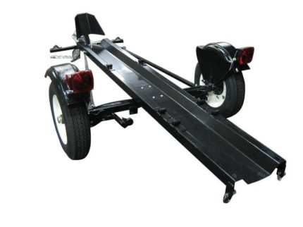 ACE Single Rail Folding Motorcycle Trailer