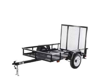 Carry-On Trailer 4′ x 7′ Mesh Floor Utility Trailer with CURT 2-5/16" A-Frame Coupler