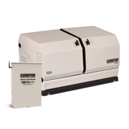 Champion 14-kW aXis Home Standby Generator with 100-Amp Whole House Switch (CA)