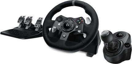 Logitech G920 Driving Force Racing Wheel + Logitech G Driving Force Shifter Bundle