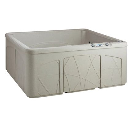 LS350DX 110 Volt 5-Person 28-Jet Rectangle Plug and Play Hot Tub with Ozonator