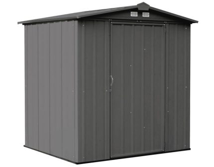 Arrow 6x5 Ezee Storage Shed Kit - Charcoal