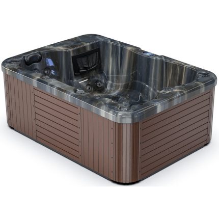 Luxuria Spas 220 Volt 3 - Person 55 - Jet Rectangle Plug & Play Hot Tub with Ozonator