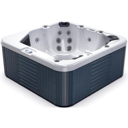 Luxuria Spas 220 Volt 6 - Person 55 - Jet Square Plug & Play Hot Tub with Ozonator