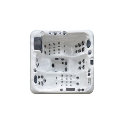 Luxuria Spas 4 - Person 51 - Jet Acrylic Square Hot Tub with Ozonator