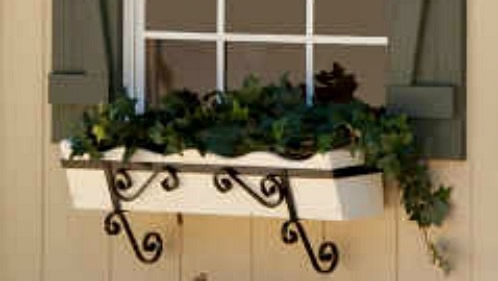 Optional Flower Box Holders Available For Purchase Optional Flower Box Holders Available For Purchase