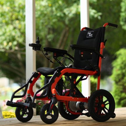 SuperHandy GUT155 Foldable Electric Wheelchair 220 Lbs Weight Capacity
