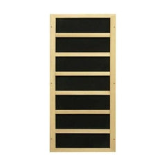 Dynamic Sauna  Heming 2-person Corner Low EMF (Under 8MG) FAR Infrared Sauna (Canadian Hemlock)