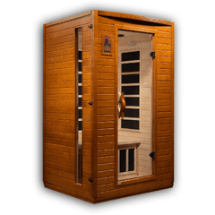 Dynamic Sauna  Versailles 2-person Low EMF (Under 8MG) FAR Infrared Sauna (Canadian Hemlock)
