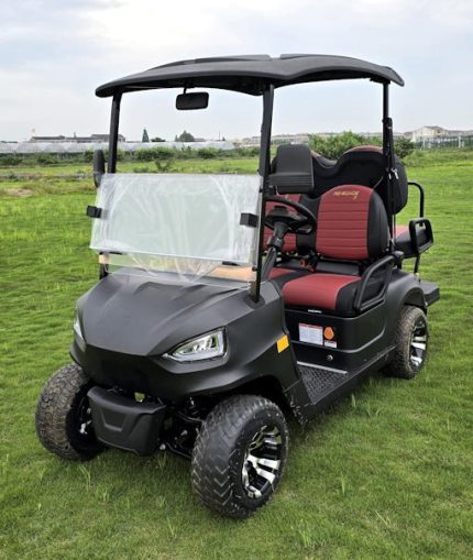 48V Electric Golf Cart 4 Seater Renegade X Edition Utility Golf UTV - BLACK