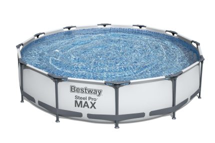 Bestway Steel Pro 12ft x 30in Frame Above Ground Pool Set with Pump