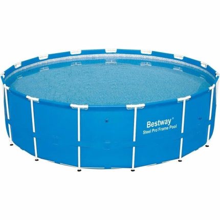 Bestway 15ft x 48in Steel Pro Frame Above Ground Pool w/Cartridge Filter Pump