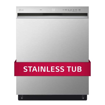 LG 24 in. in Stainless Steel Front Control Dishwasher with NeveRust Stainless Steel Tub and Dynamic Dry