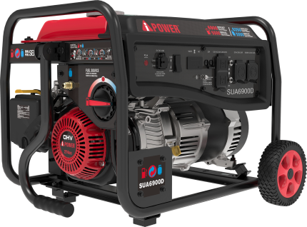 SUA6900D - 6900 Watt<br> Dual Fuel Portable Generator
